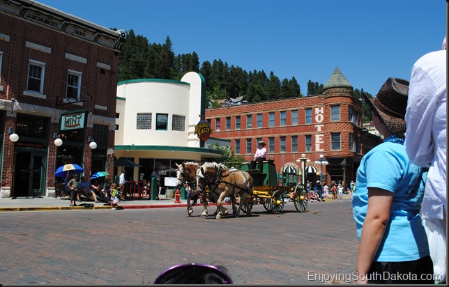 image Days of 76 Main Street Parade in Deadwood SD