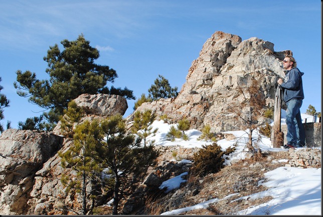 the view from White Rocks in Deadwood South Dakota