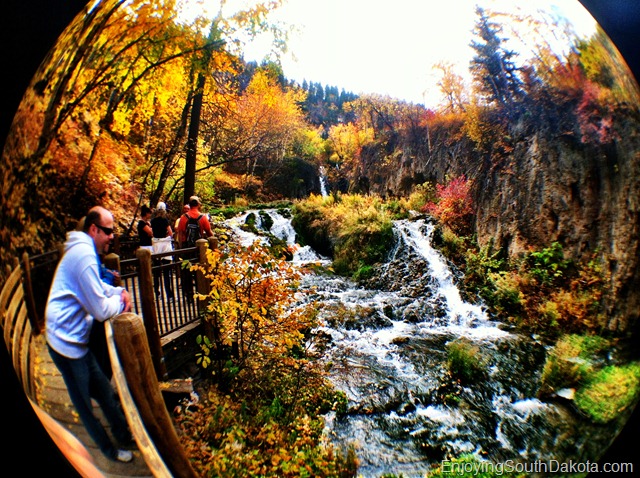 photo of Roughlock Falls in Spearfish Canyon