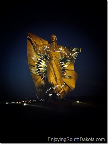 dignity at night statue by chamberlain sd