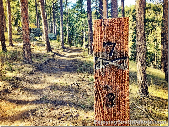 Hiking, running and mountain biking trails near Sturgis SD